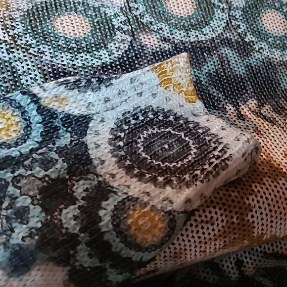 #002 LUISA RICCI Boatneck Geometric Pattern Sweater,Dolman Sleeves,Italy - Picture 5 of 8